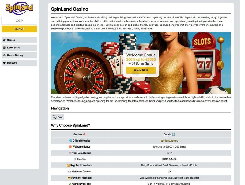 Casino spinfin - Discover the Excitement of Spinfin Casino Online in the UK Today